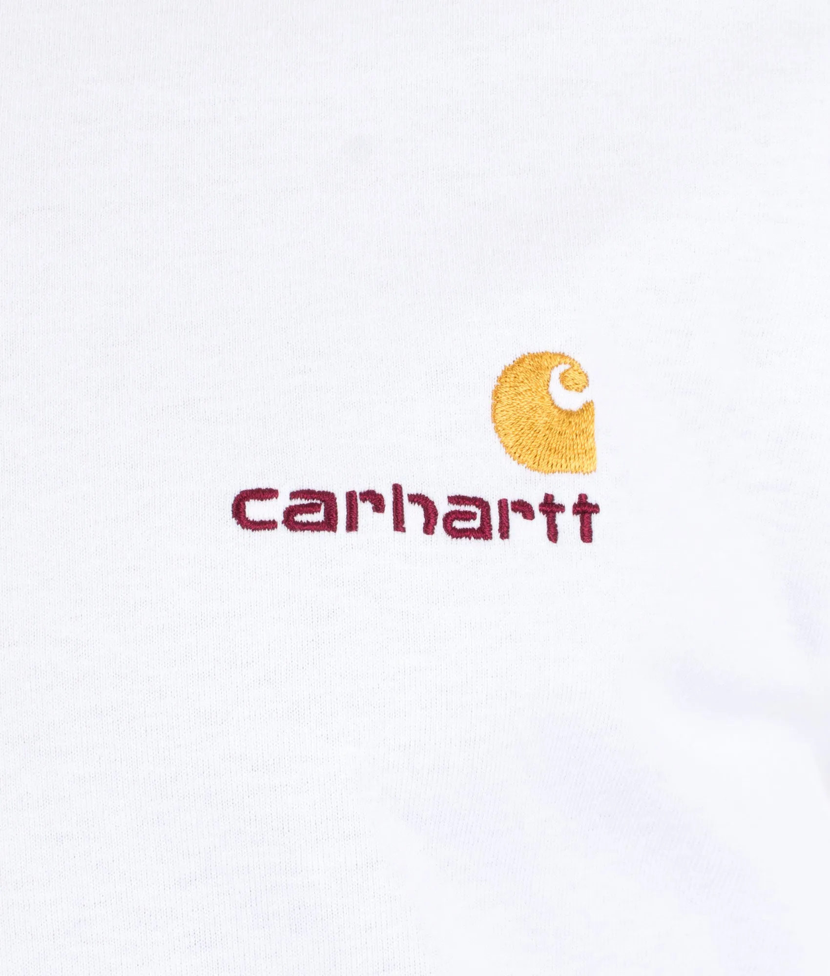 Relaxed Fit Long Sleeve American Script T-Shirt