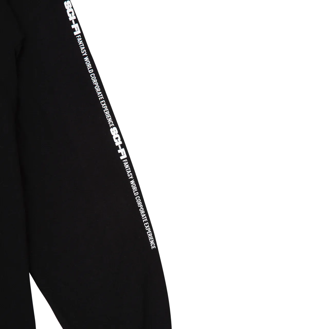 Sci-Fi Fantasy Fantasy World Long Sleeve T-shirt - Black