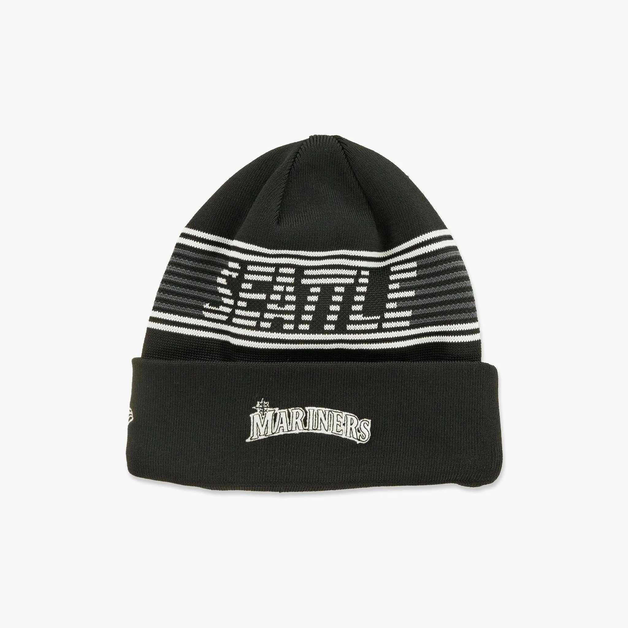 Seattle Mariners Blackout Sport Knit Beanie