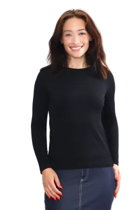 Shell Nylon Rib Top Long Sleeve Style 1203