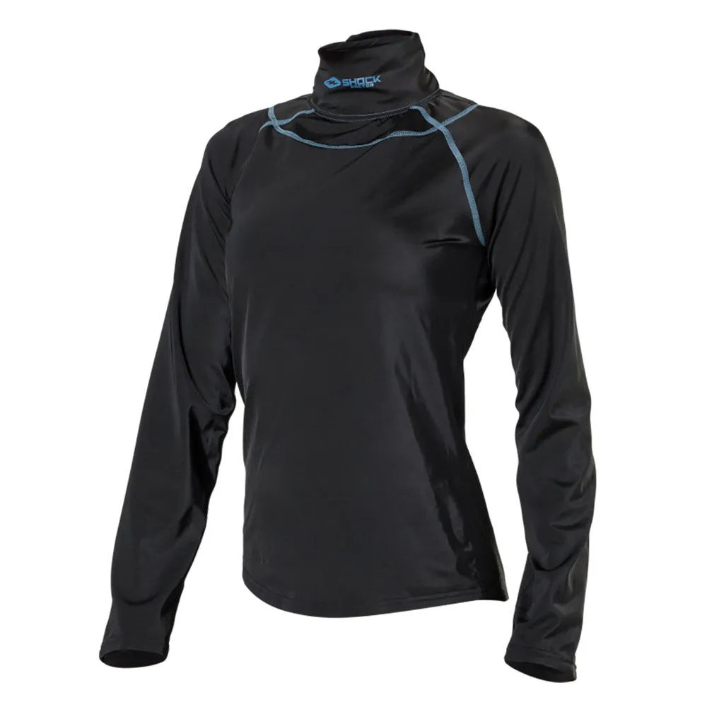 Shock Doctor Ultra Comp Neckguard Long Sleeve Ice Hockey Shirt S24 - Womens/Girls