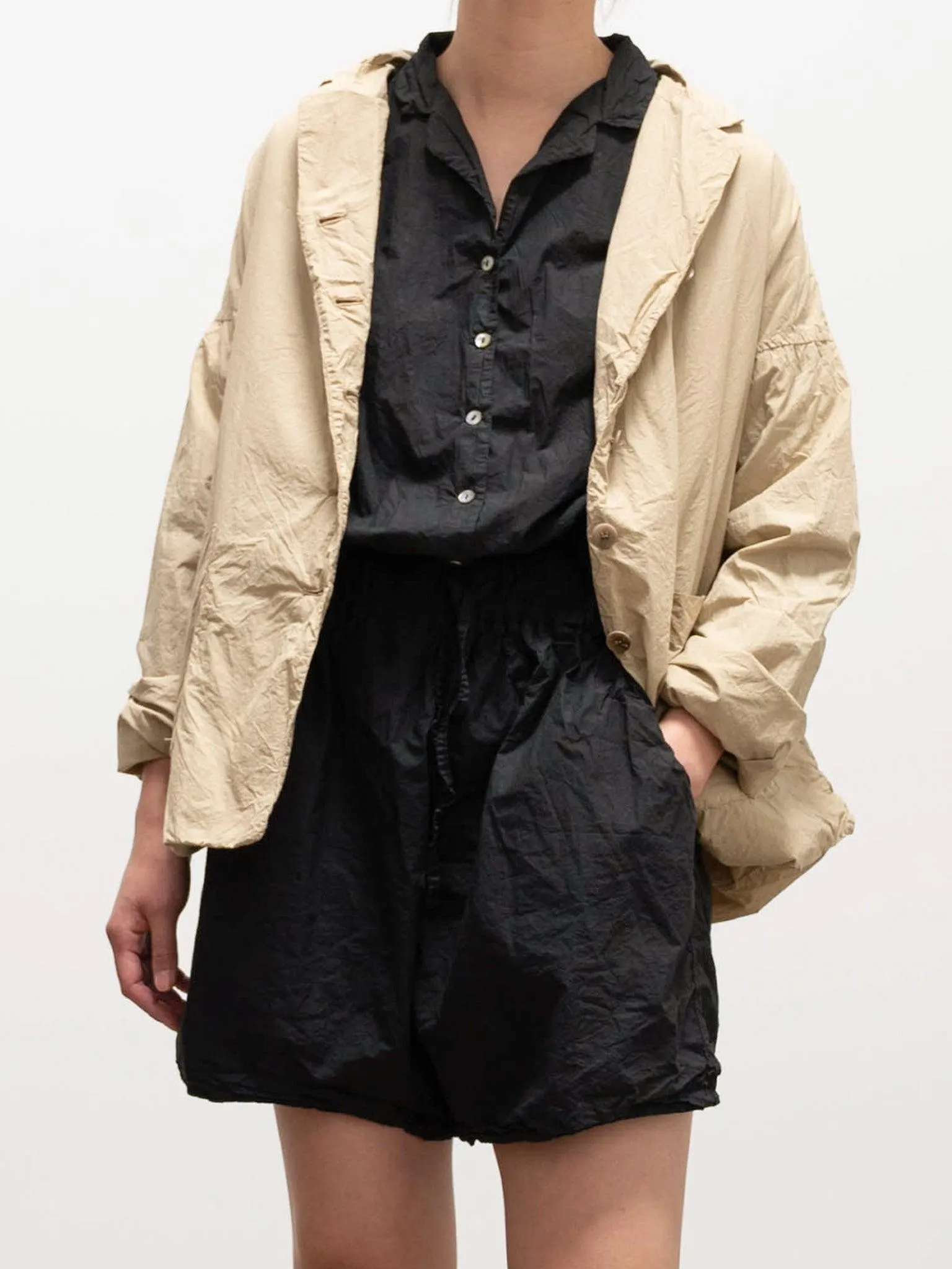 Short Jumpsuit TC - Black