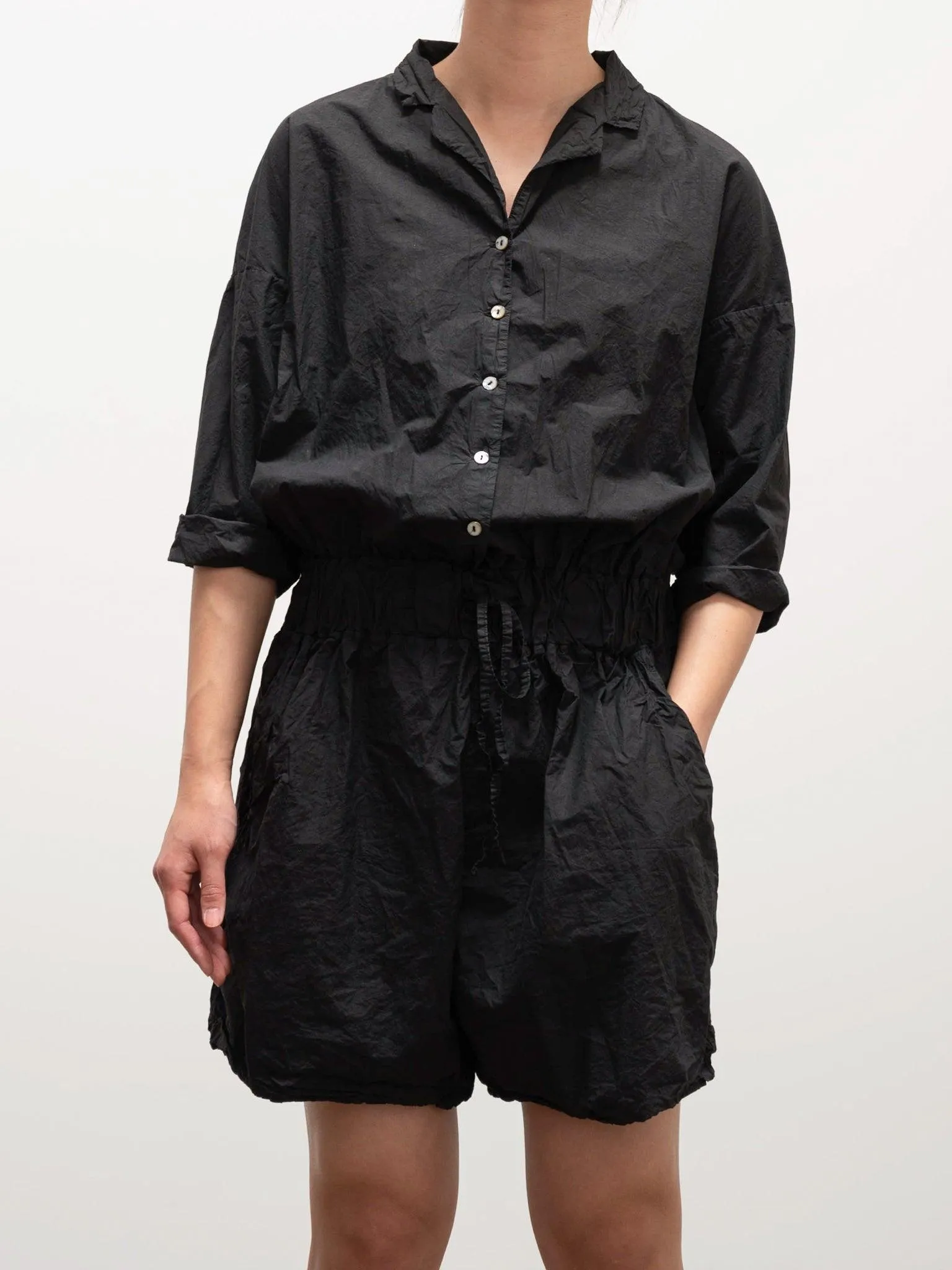 Short Jumpsuit TC - Black