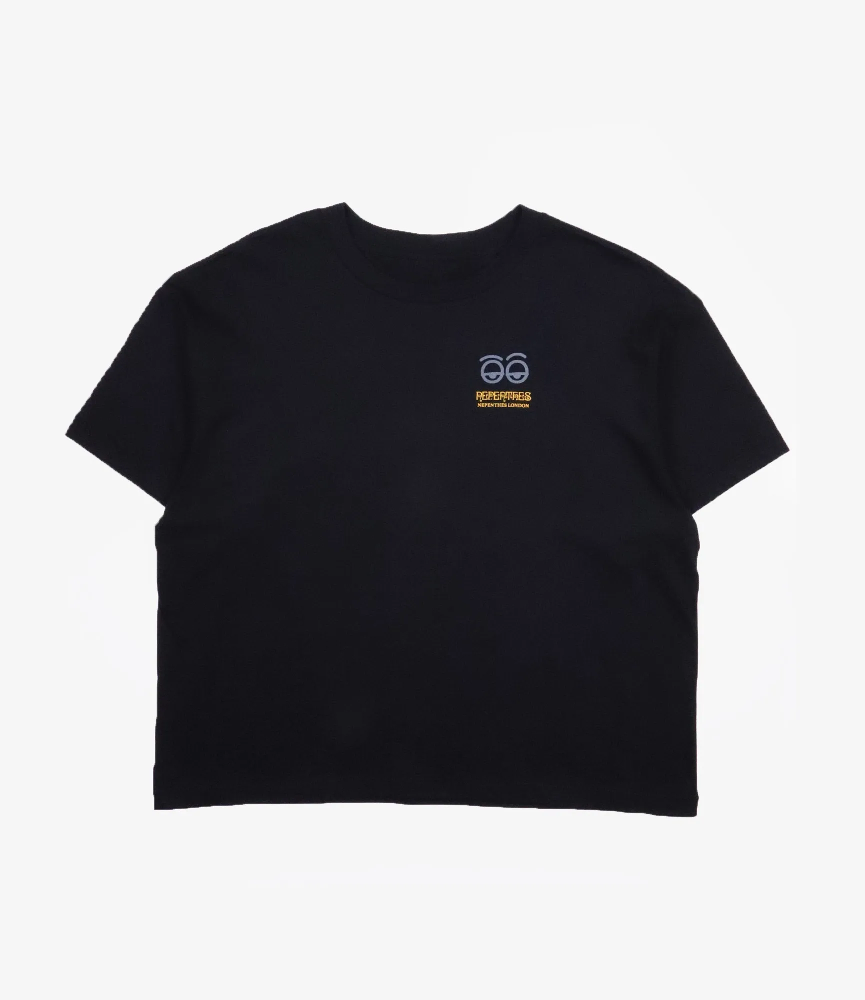 Short Sleeve T-Shirt – Black 'Book Market' Print