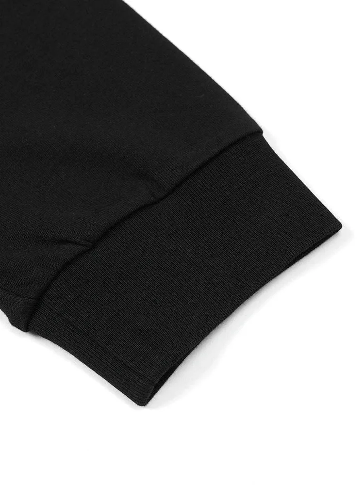 Solid Color Long Sleeve T-Shirt for Men - High Quality, Plus Size