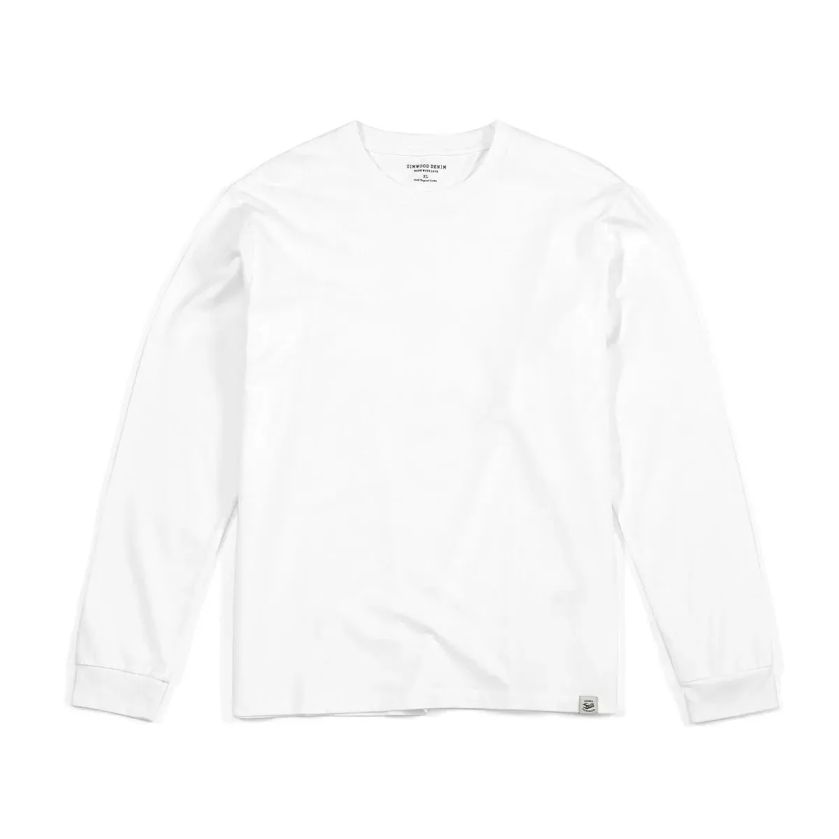 Solid Color Long Sleeve T-Shirt for Men - High Quality, Plus Size