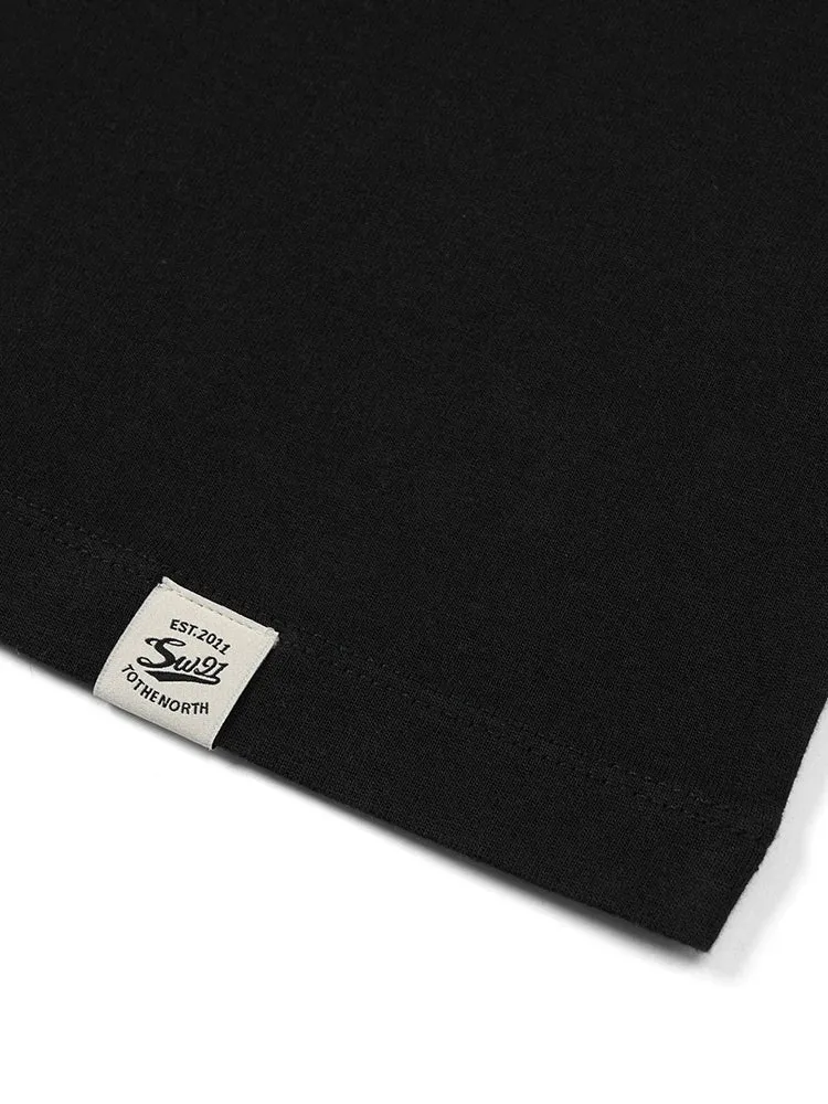 Solid Color Long Sleeve T-Shirt for Men - High Quality, Plus Size