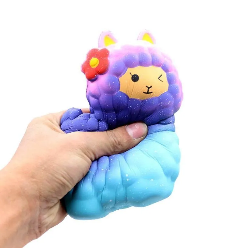 Squishy Rainbow Alpaca