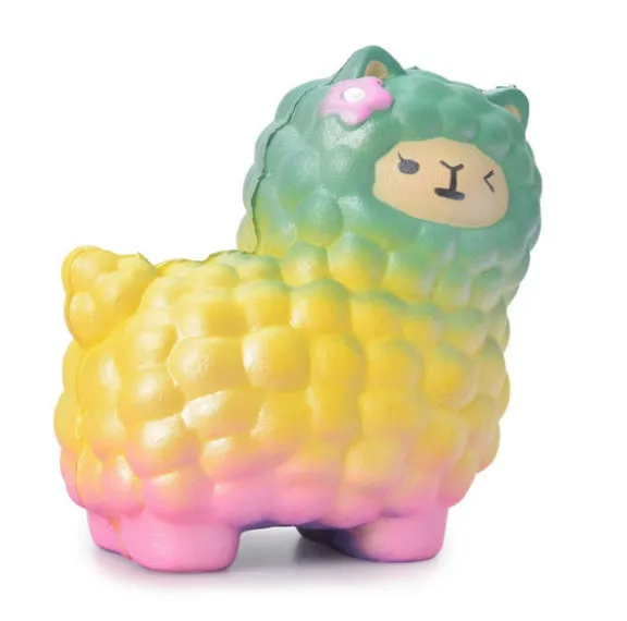 Squishy Rainbow Alpaca