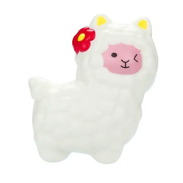 Squishy Rainbow Alpaca