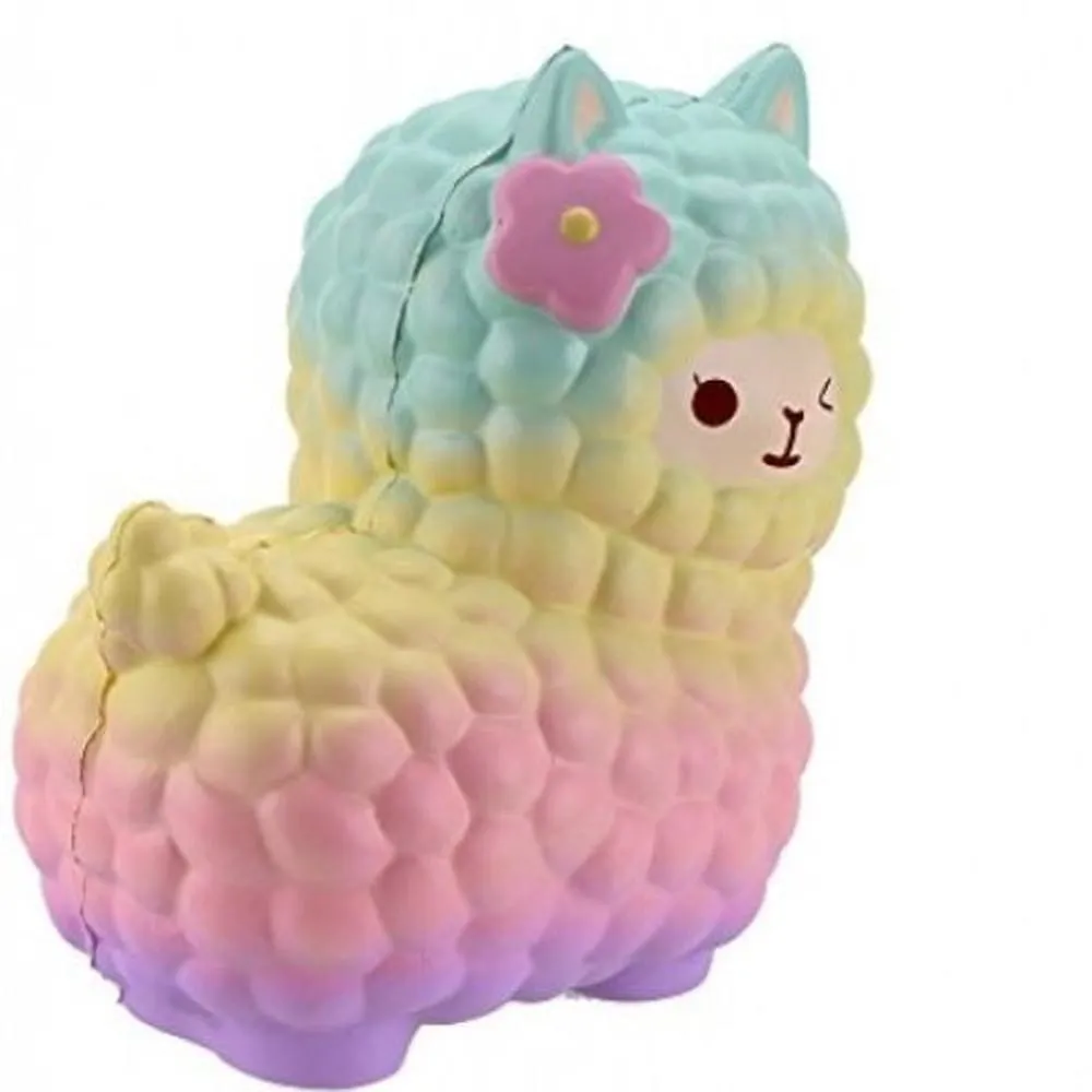 Squishy Rainbow Alpaca