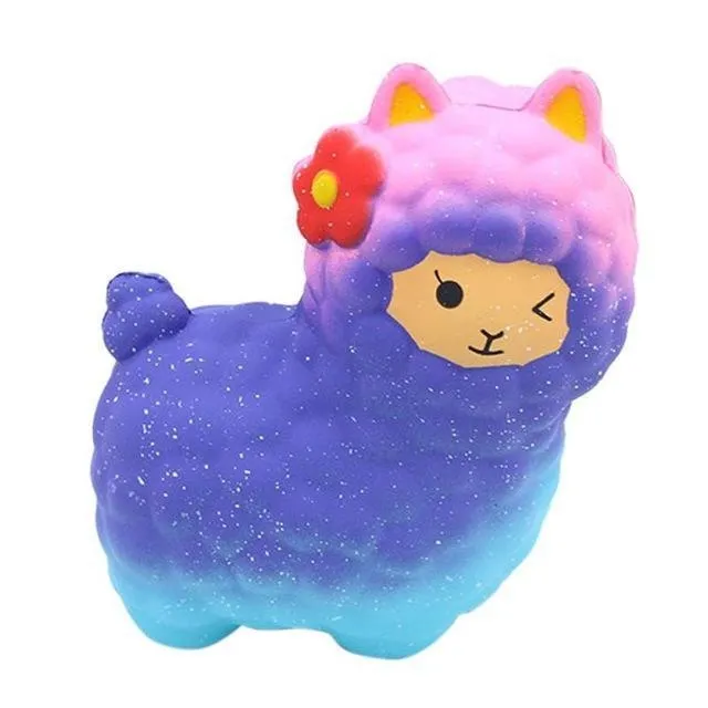 Squishy Rainbow Alpaca