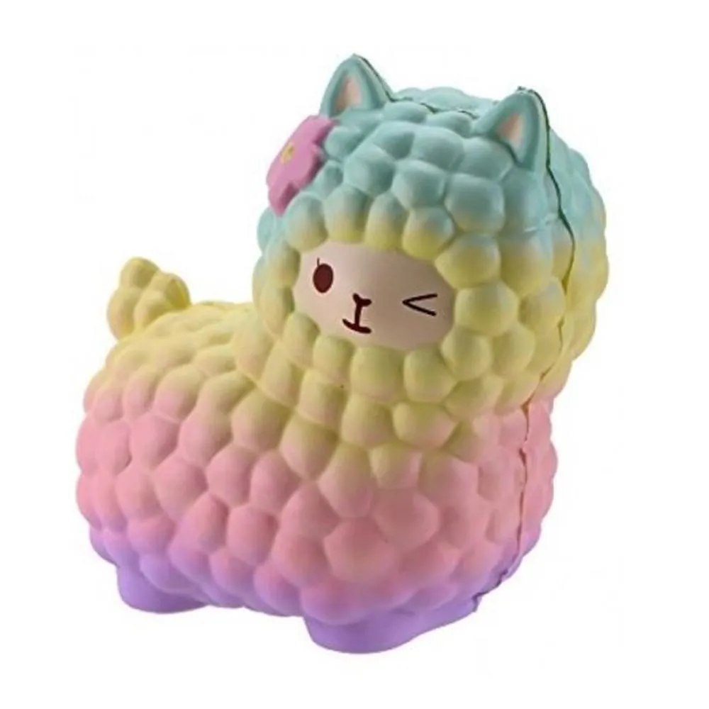 Squishy Rainbow Alpaca