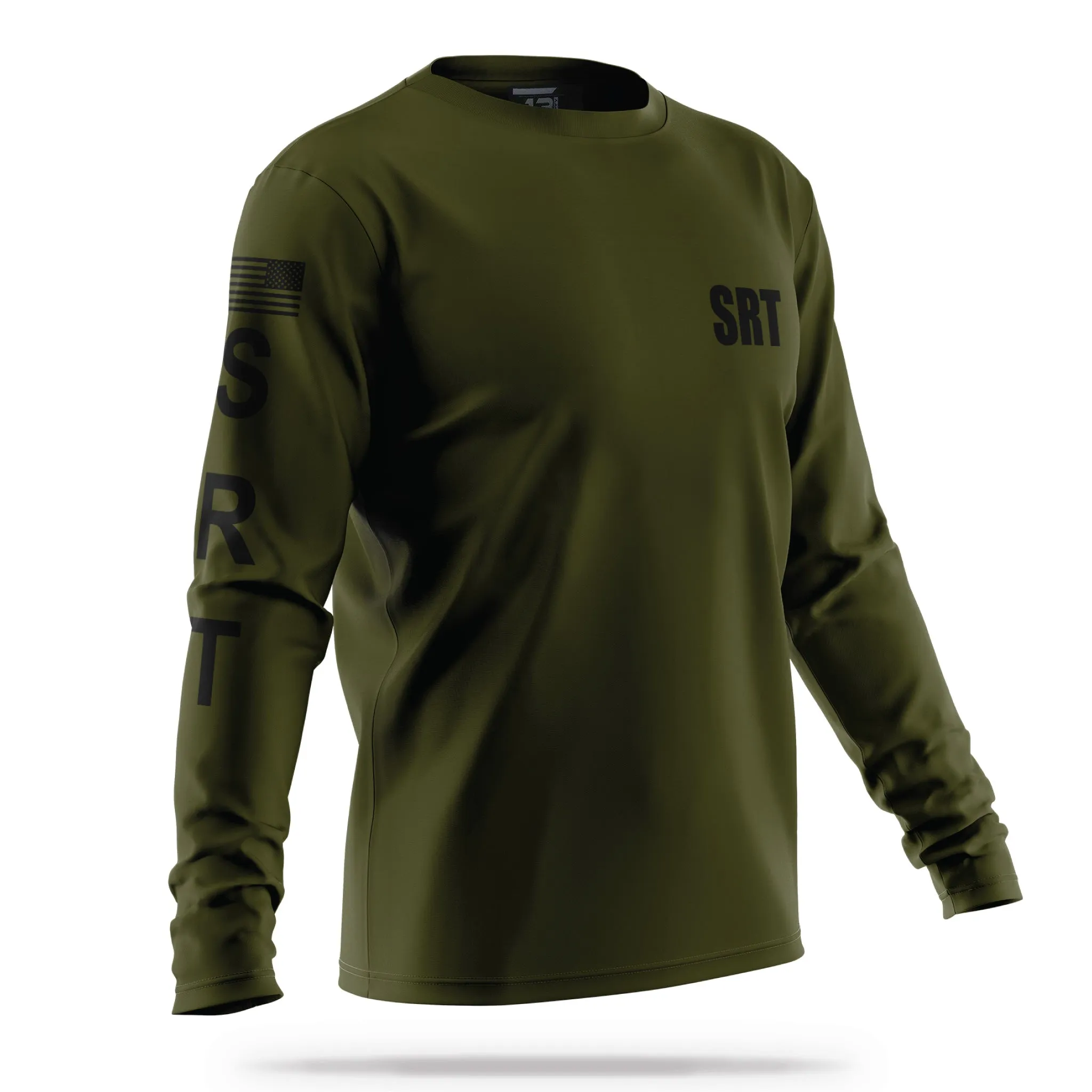 [SRT] Men's Performance Long Sleeve [GRN/BLK]