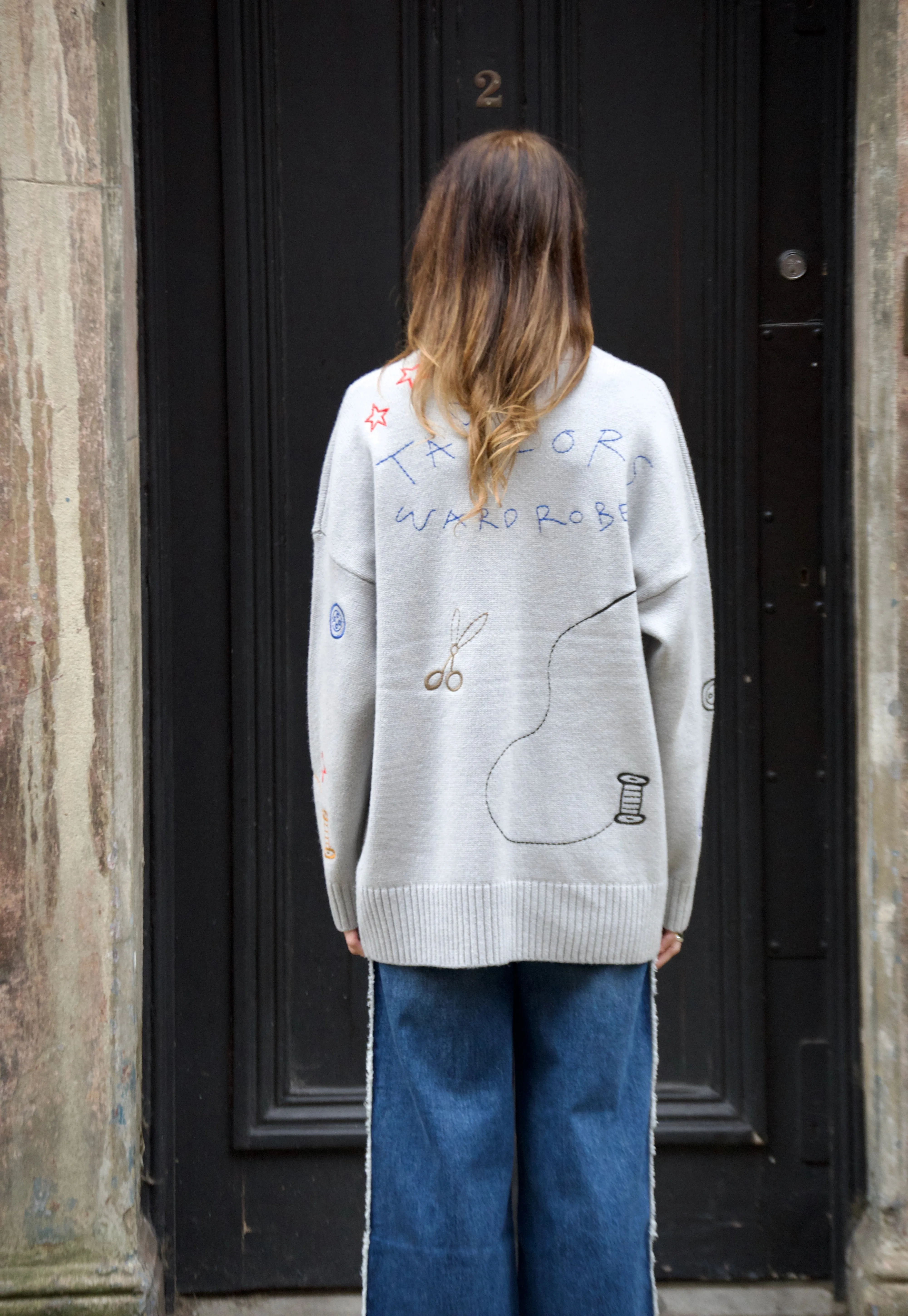 Stella Nova Tailors Light Grey Cardigan