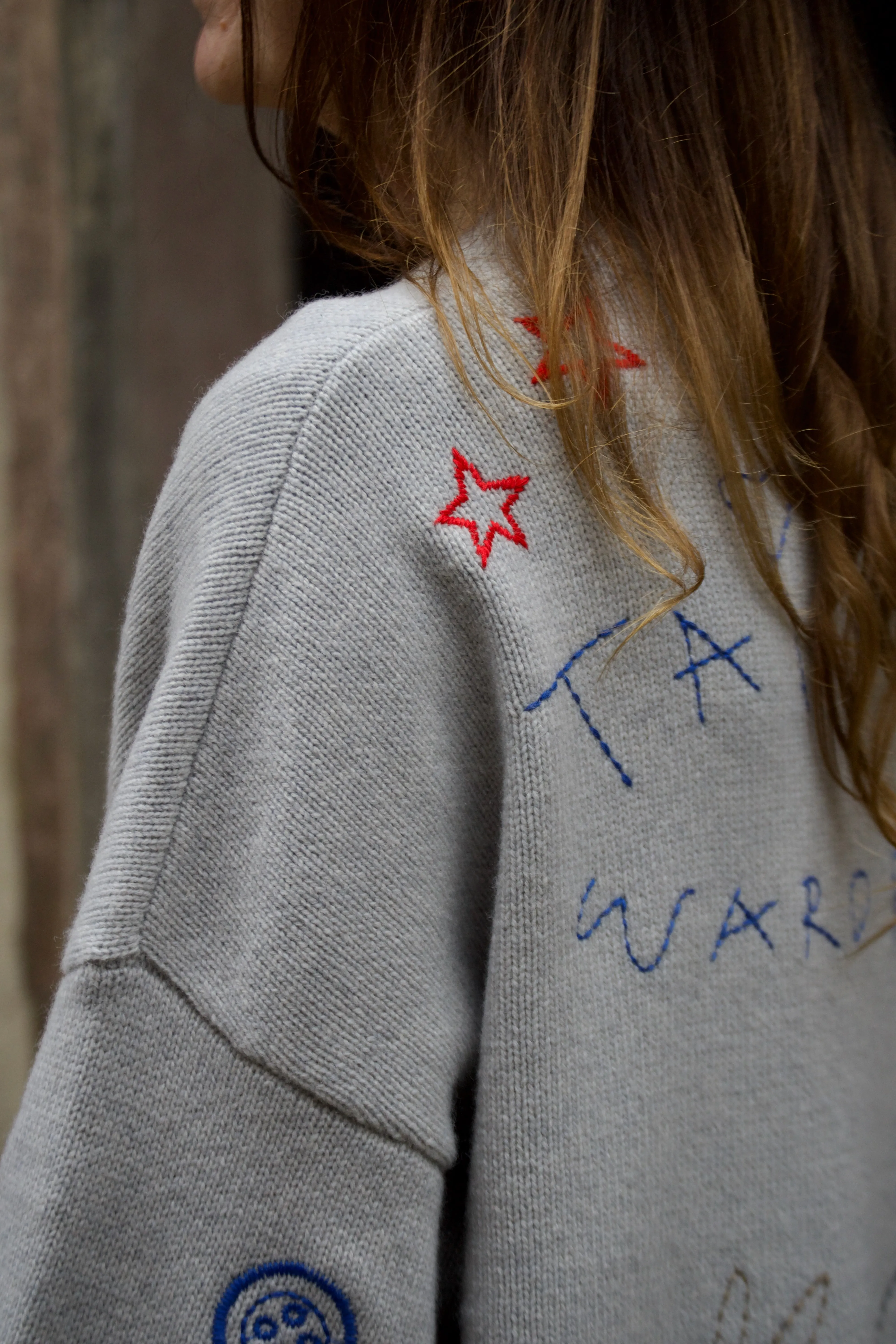 Stella Nova Tailors Light Grey Cardigan