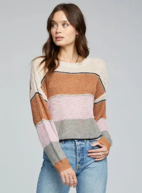 SWL Lightweight Color block Sweater