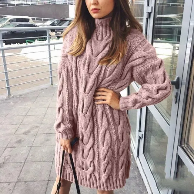 TastyHottie - Vintage Solid Knitted Dress