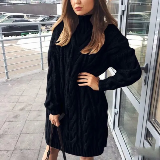 TastyHottie - Vintage Solid Knitted Dress