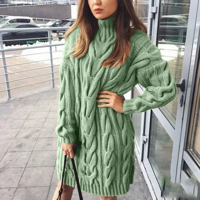 TastyHottie - Vintage Solid Knitted Dress