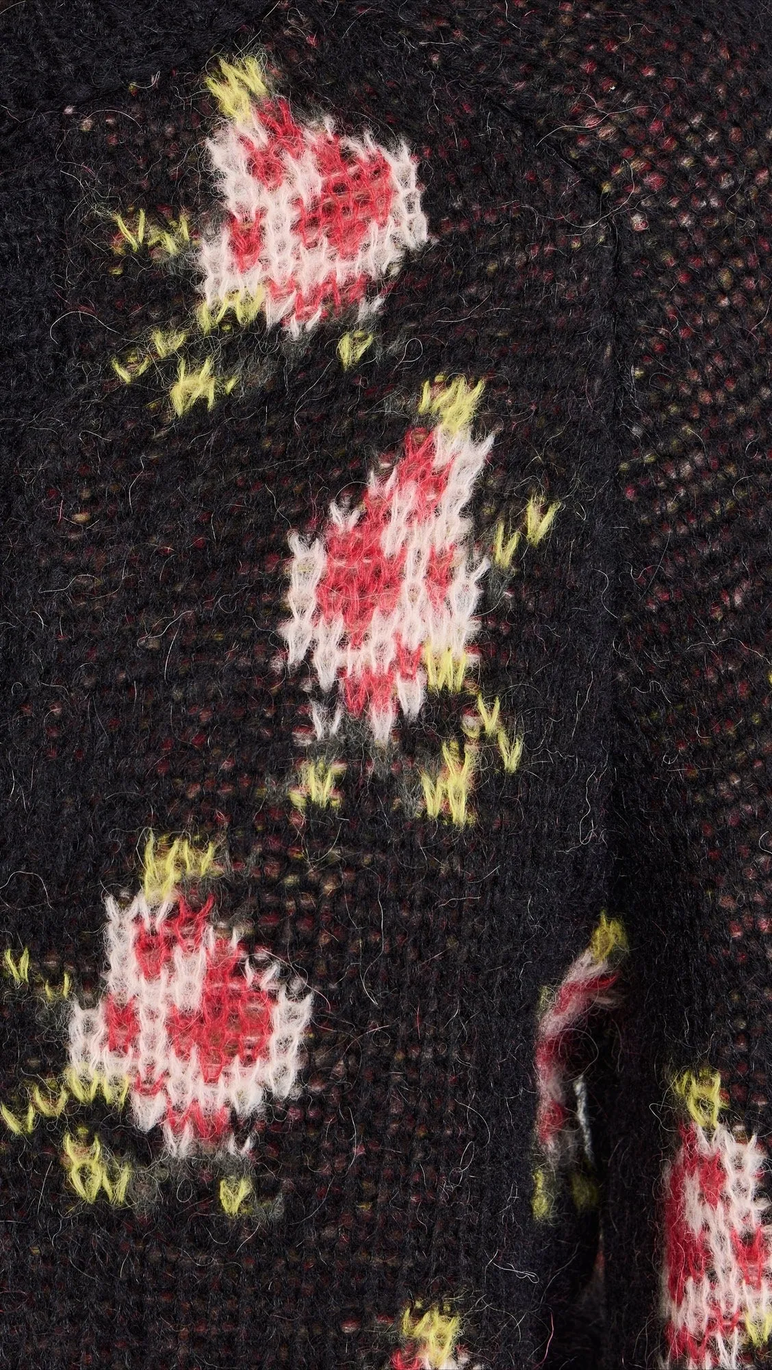 The Carousel Cardigan - Black Heirloom