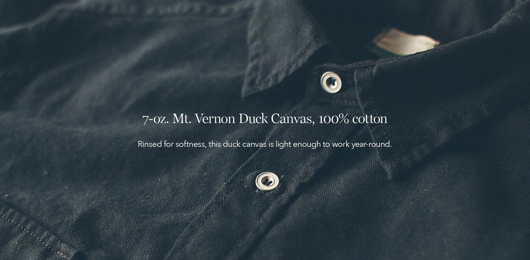 The Chore Shirt in Coal