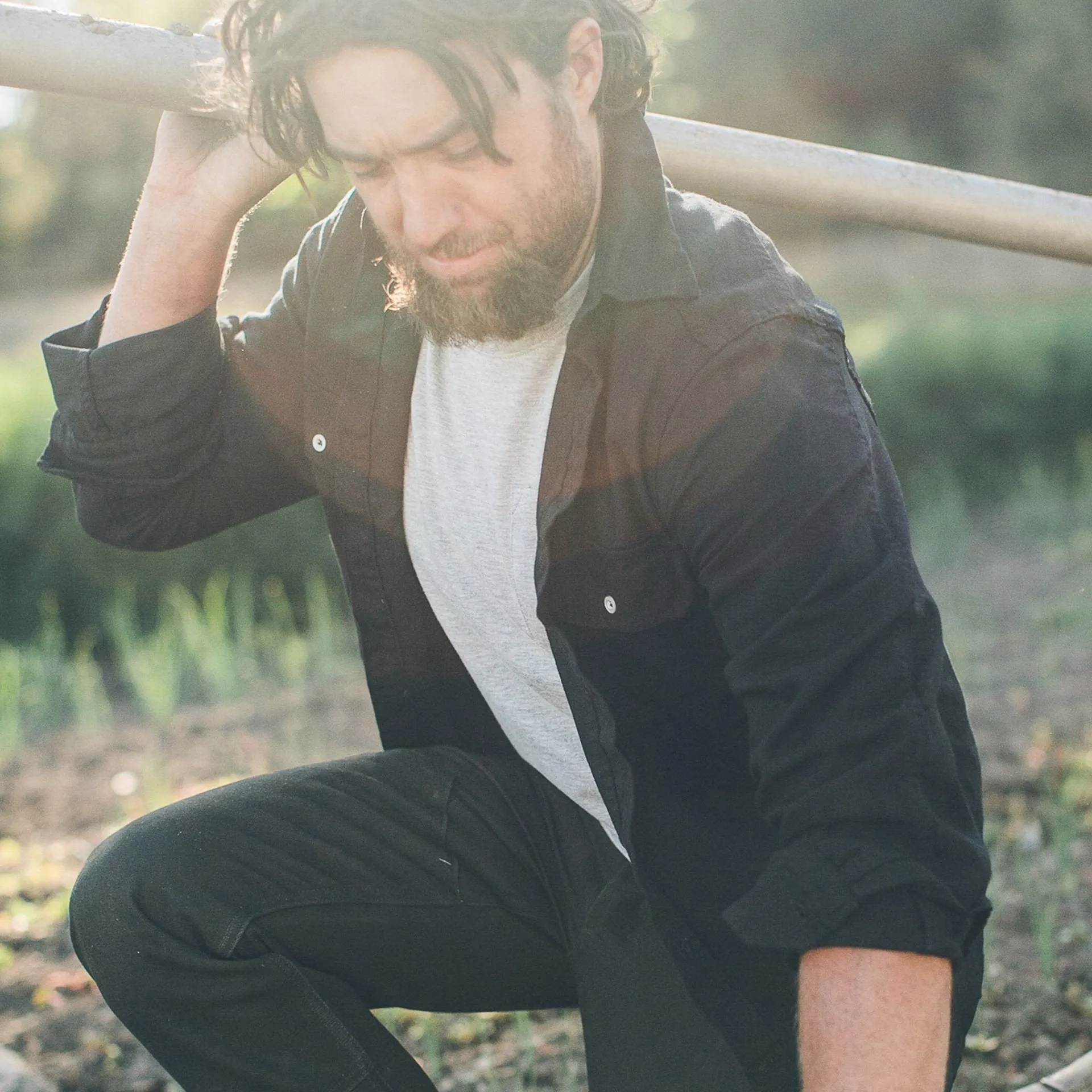 The Chore Shirt in Coal
