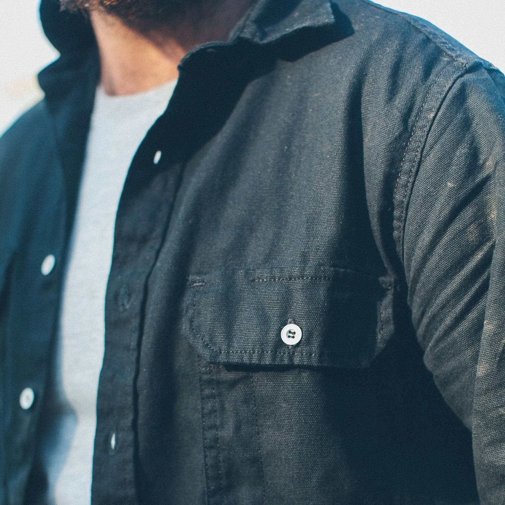 The Chore Shirt in Coal