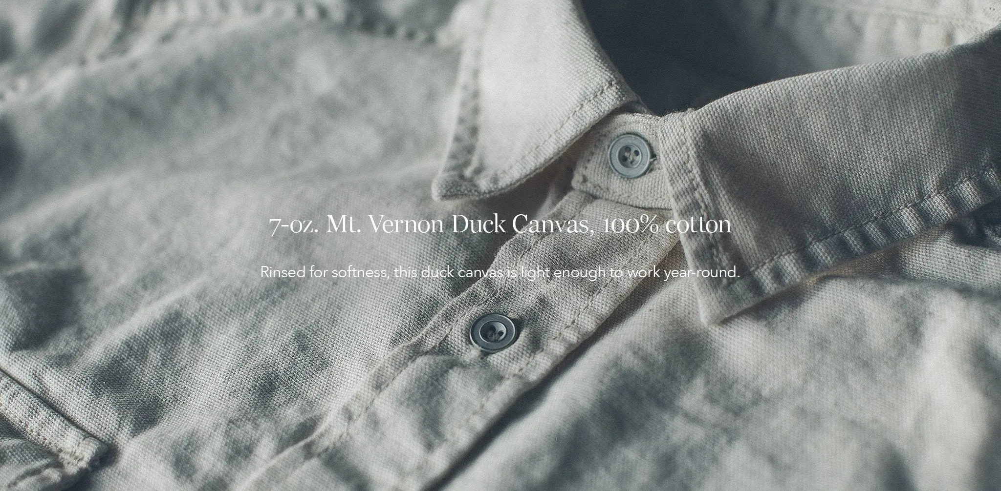 The Chore Shirt in Natural