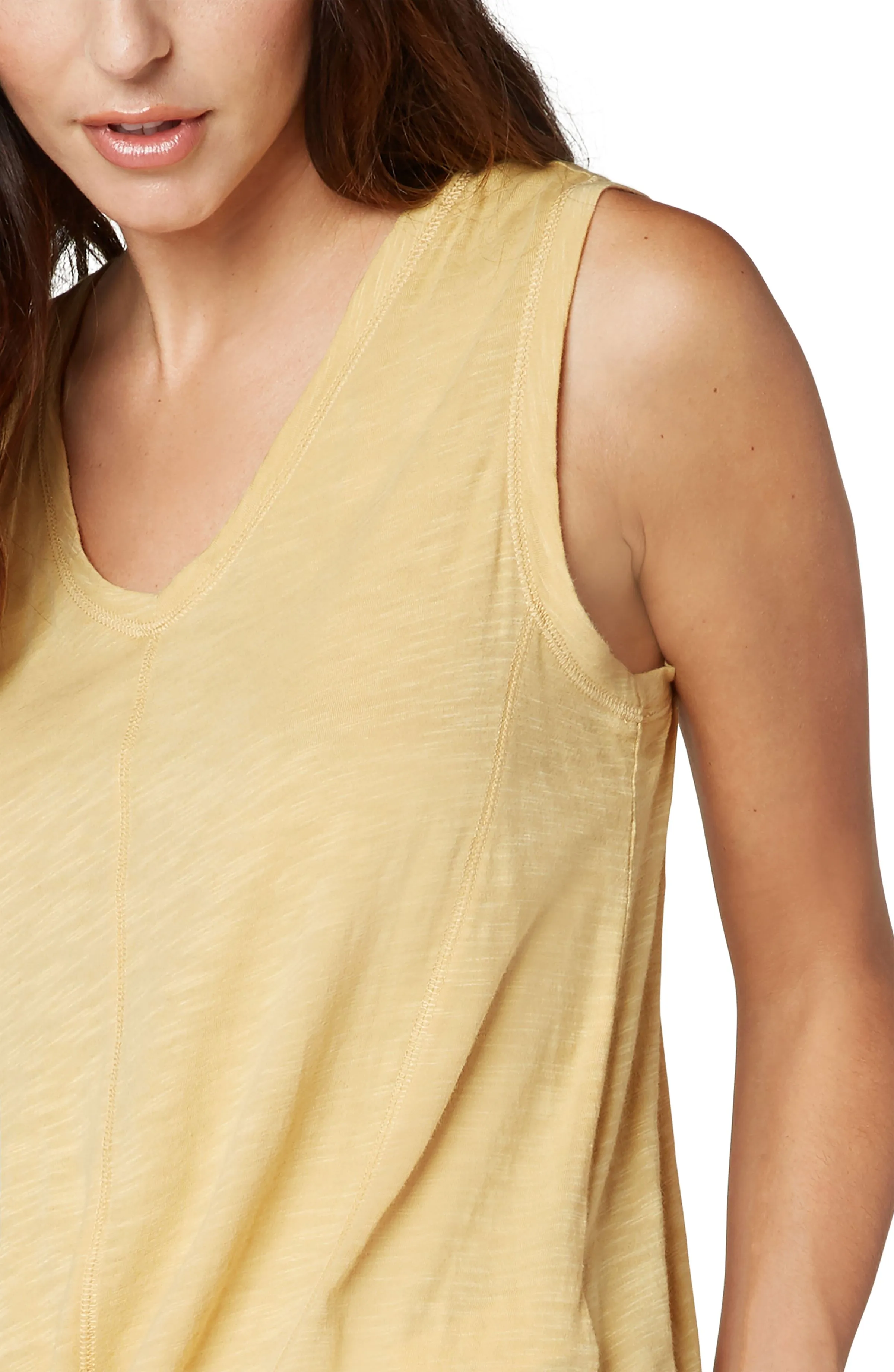 Tie-Front Tank in Sunlight