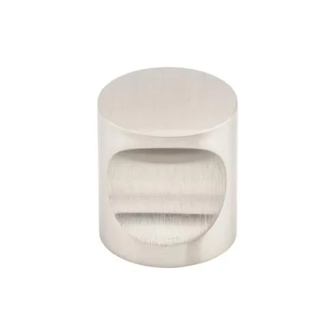 Top Knobs Stainless Indent Knob