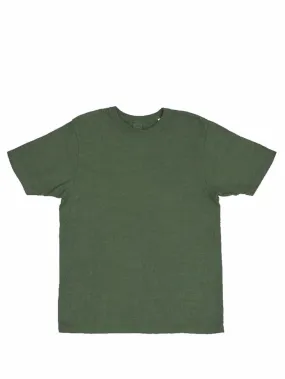 UES Clothing No.8 SLUB Green NEP SHORT SLEEVE T