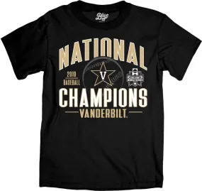 Vanderbilt Commodores 2019 College World Series CWS Champions T-Shirt