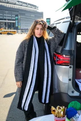Varsity Scarf (Crochet)