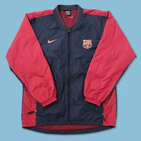 Vintage Nike FC Barcelona Track Jacket Medium / Large