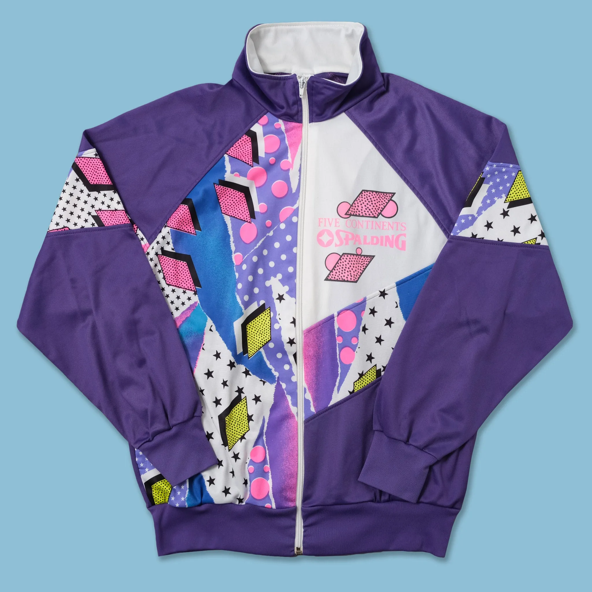 Vintage Spalding Track Jacket Large