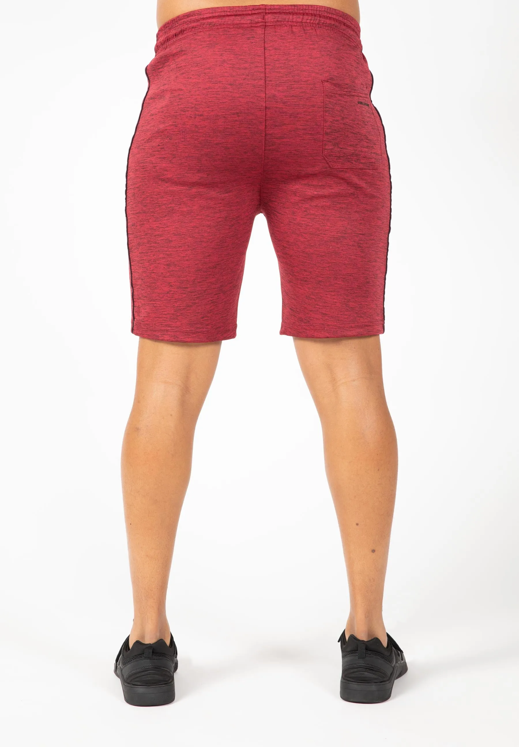 Wenden Track Shorts - Burgundy Red