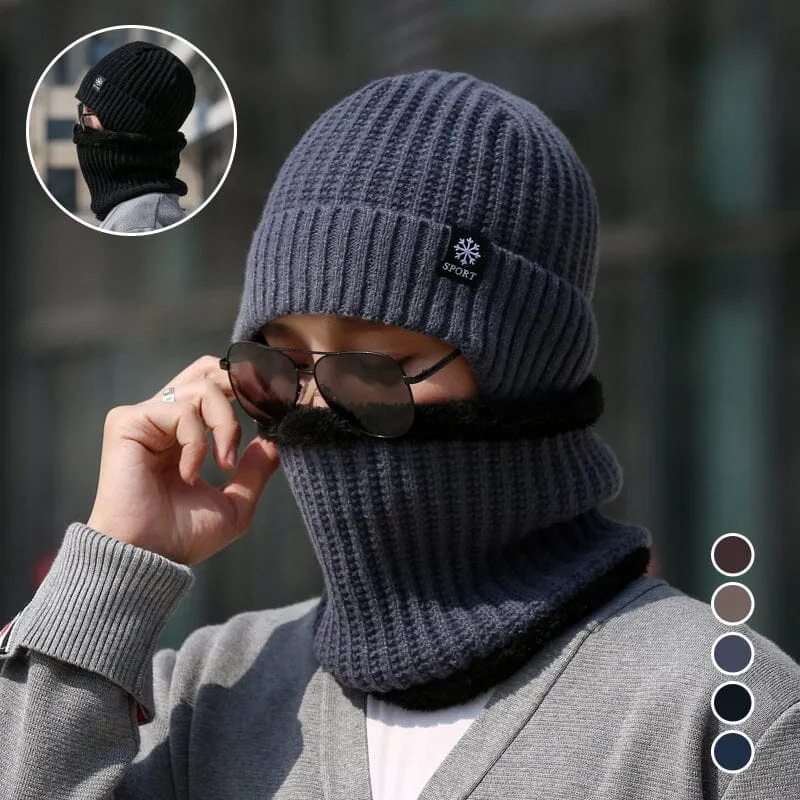 Winter Beanie Hat Scarf Sets Warm Knit Hat