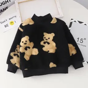 Winter Cartoon Anime Thickened Sweater Double-layer Cartoon Children's Sweater X4412285