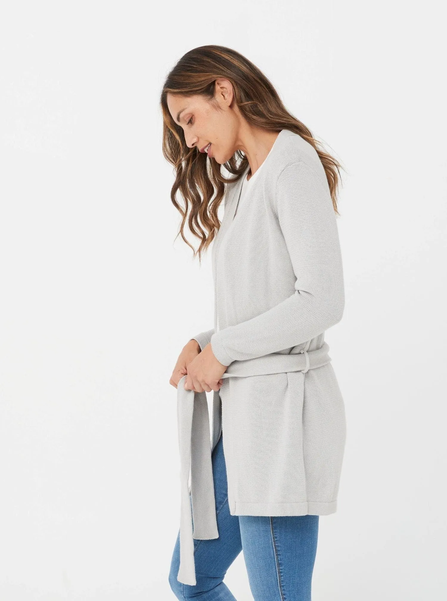 Woman Winter Fashion Casual Warm Cardigan Winter Jacket -Piper Grey