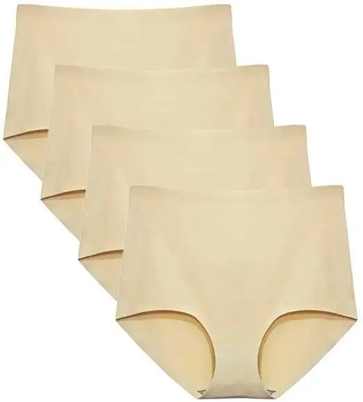 Women No Show High Waist Underwear
