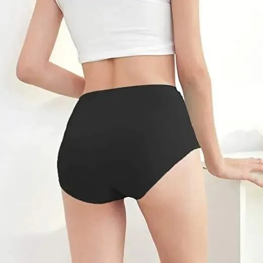 Women No Show High Waist Underwear