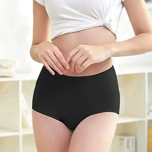 Women No Show High Waist Underwear
