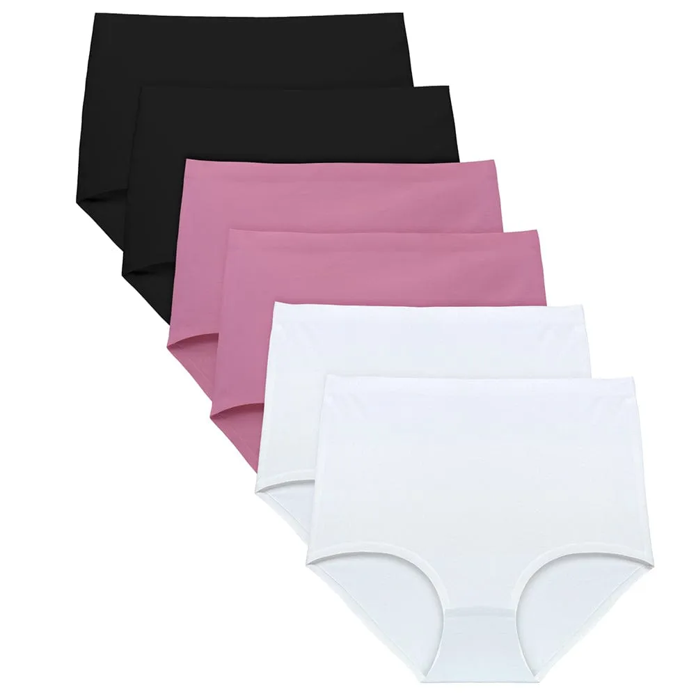 Women No Show High Waist Underwear