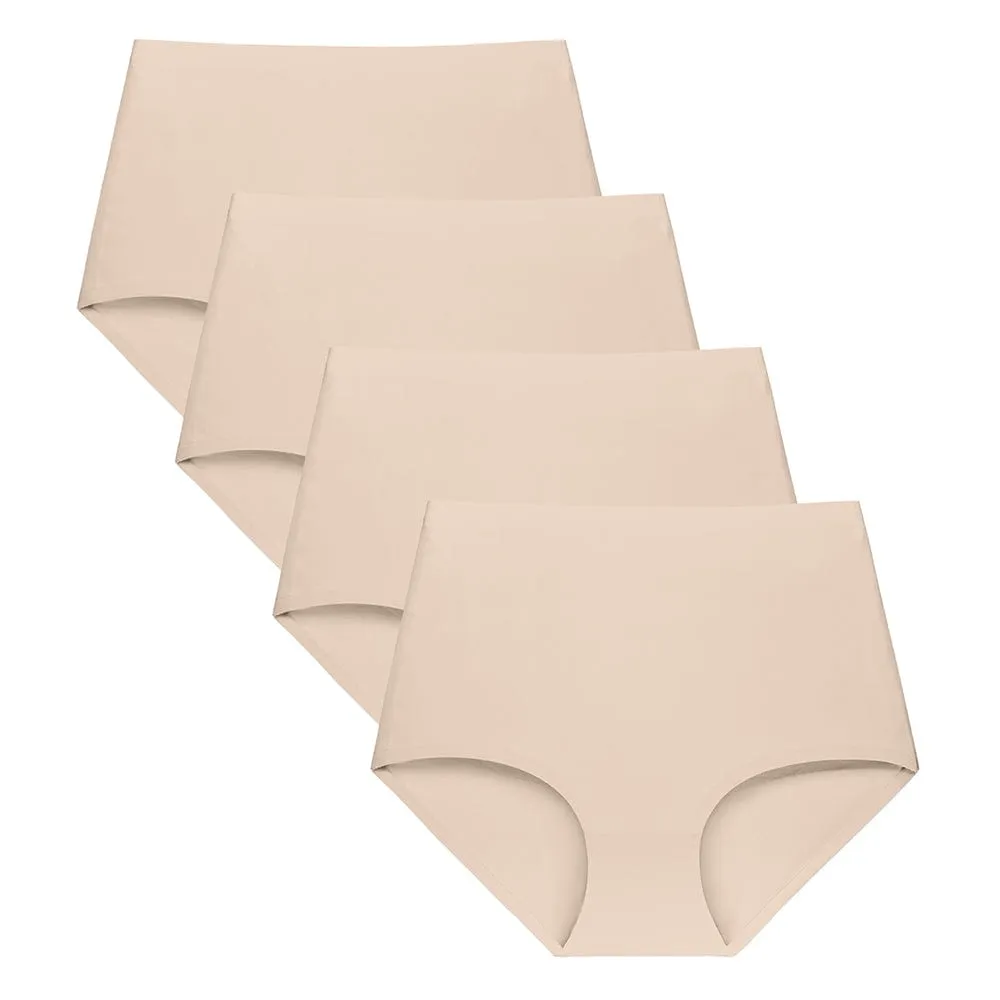 Women No Show High Waist Underwear