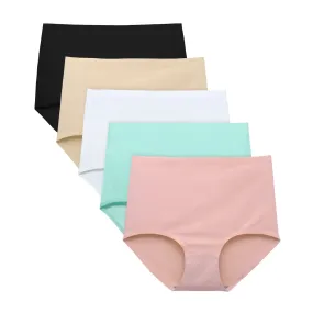 Women No Show High Waist Underwear