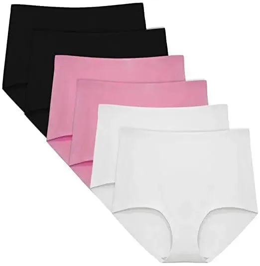 Women No Show High Waist Underwear