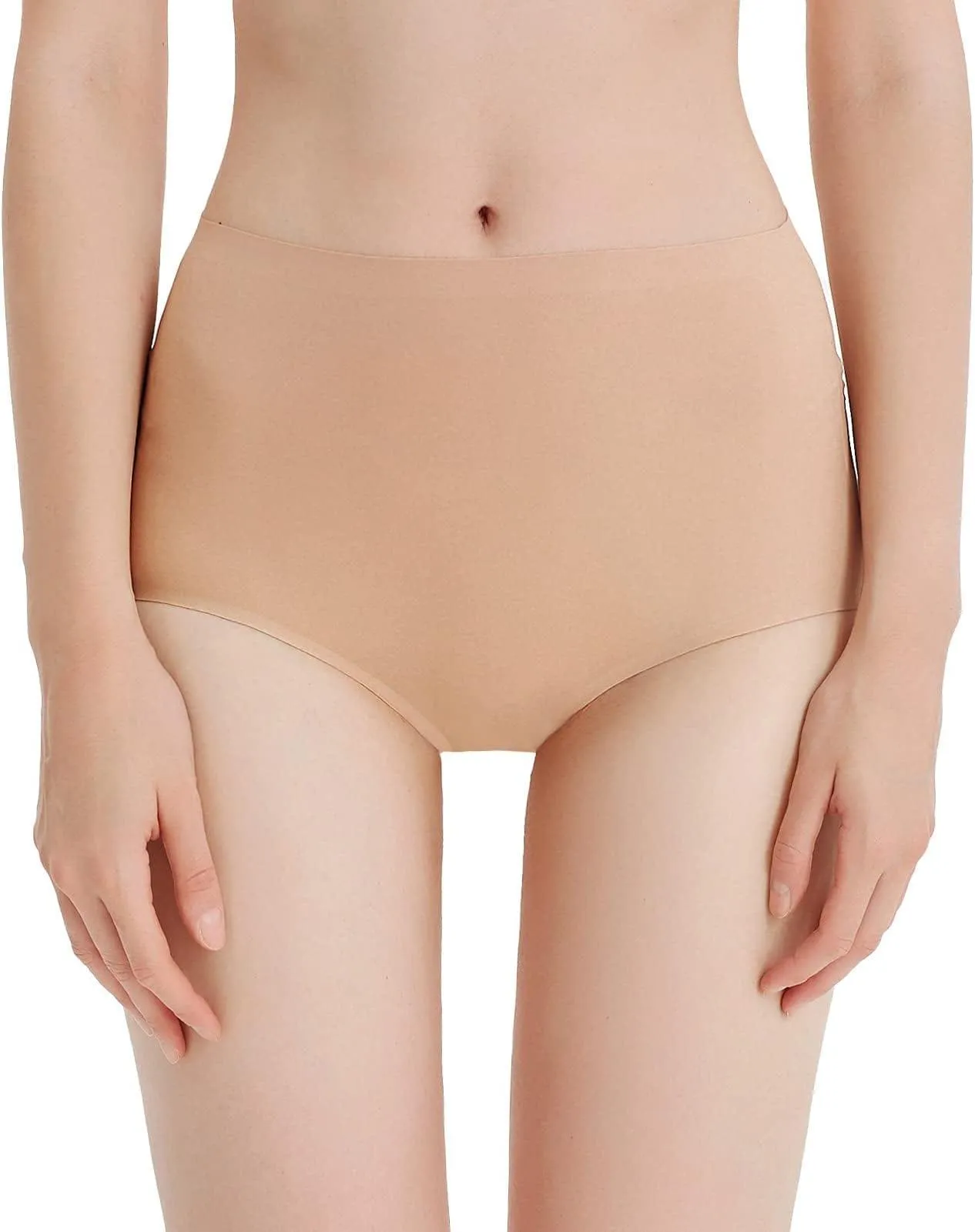 Women No Show High Waist Underwear