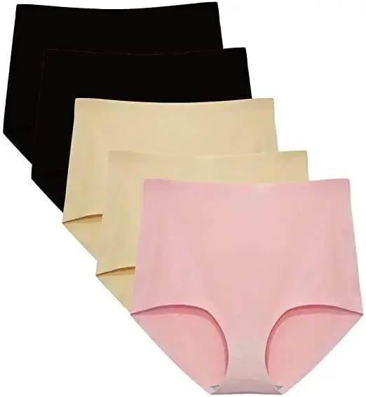 Women No Show High Waist Underwear