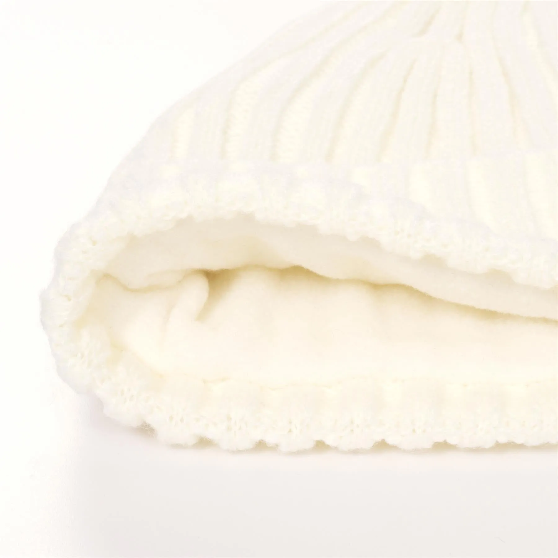 Womens Waldorf Cable Beanie Gardenia - AW23